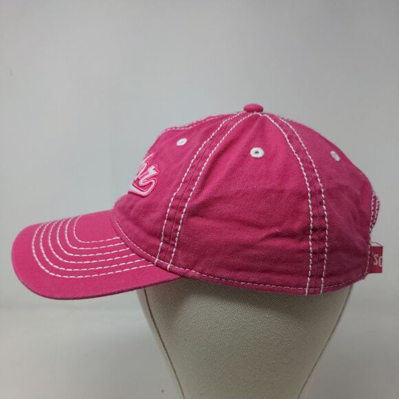 Tractor Supply Women's Slideback Hat Pink OSFM Embroidered Logo - Picture 5 of 11